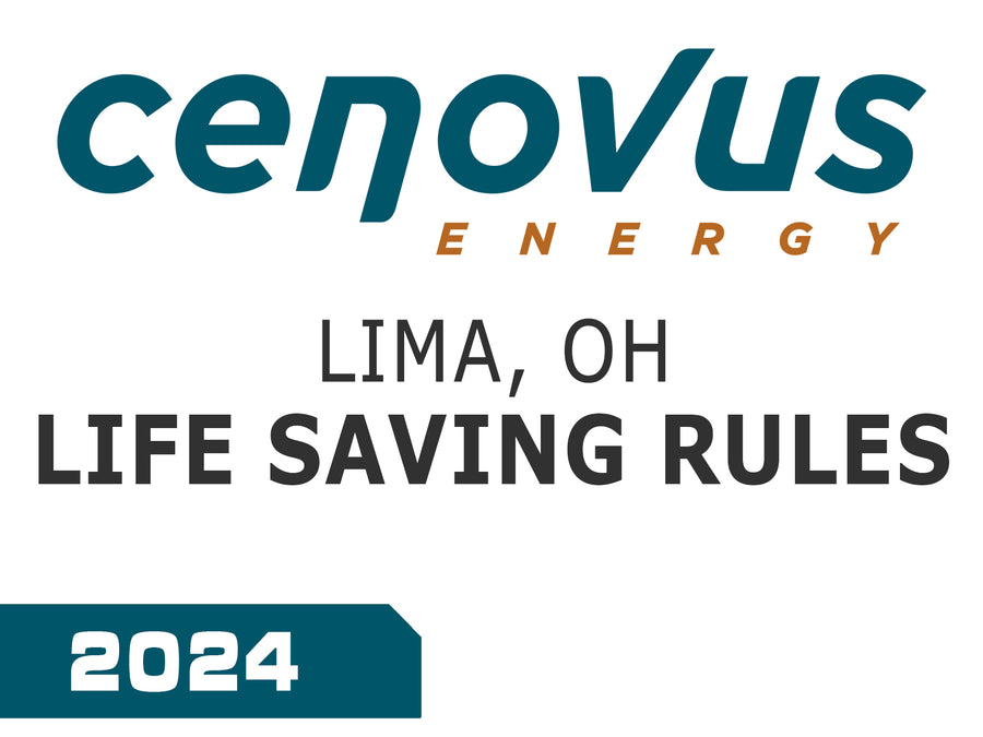 Cenovus Life Saving Rules / 2024