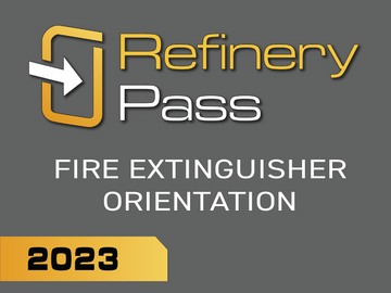Refinery Pass - Fire Extinguishers / 2023